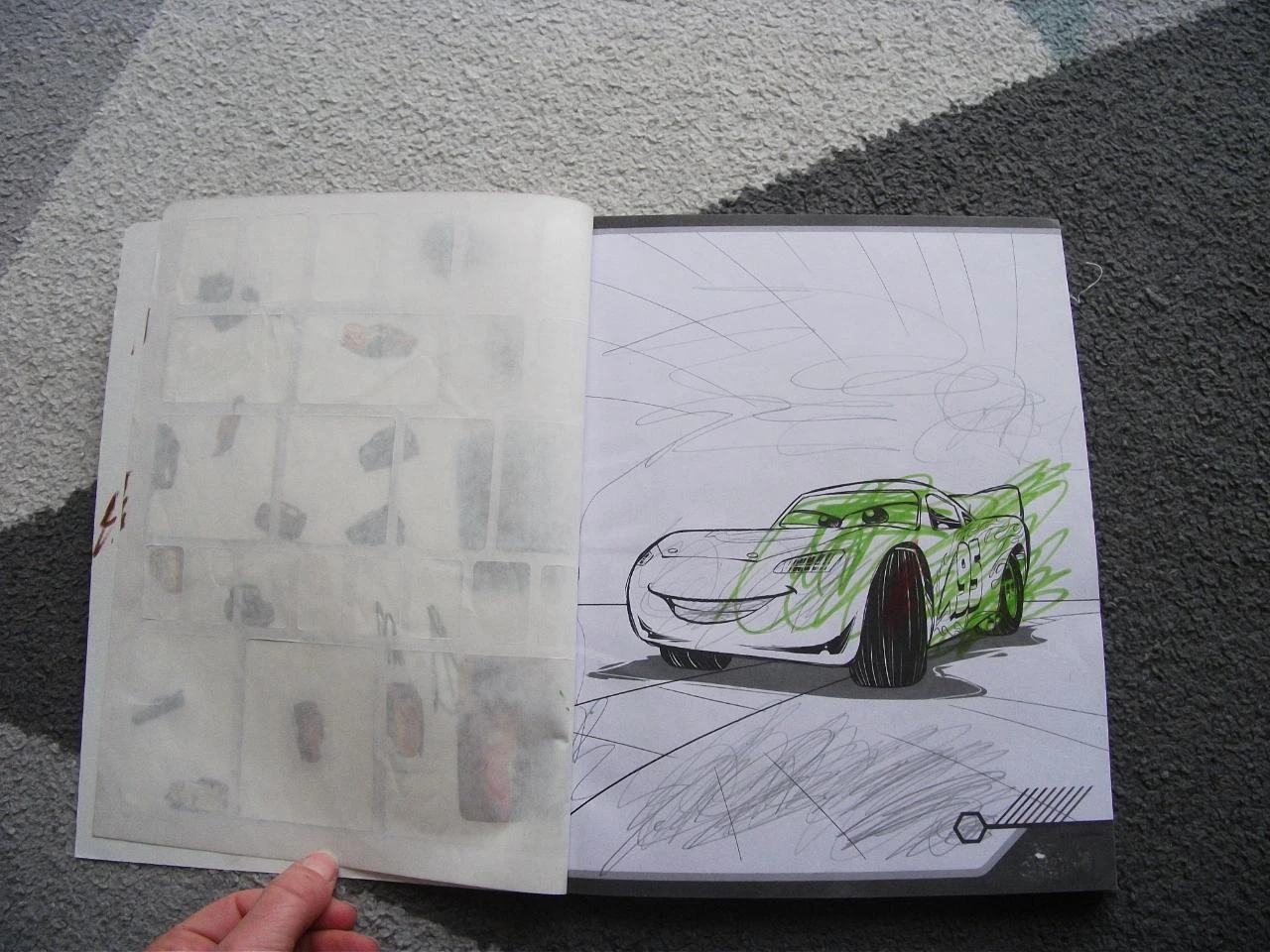Lote de 2 livros de colorir Carros – photo 8